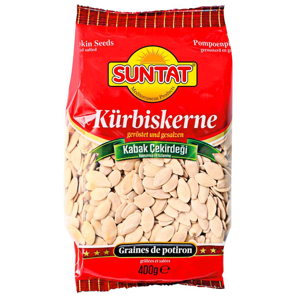 Produktabbildung SUNTAT Kürbiskerne, geröstet & gesalzen