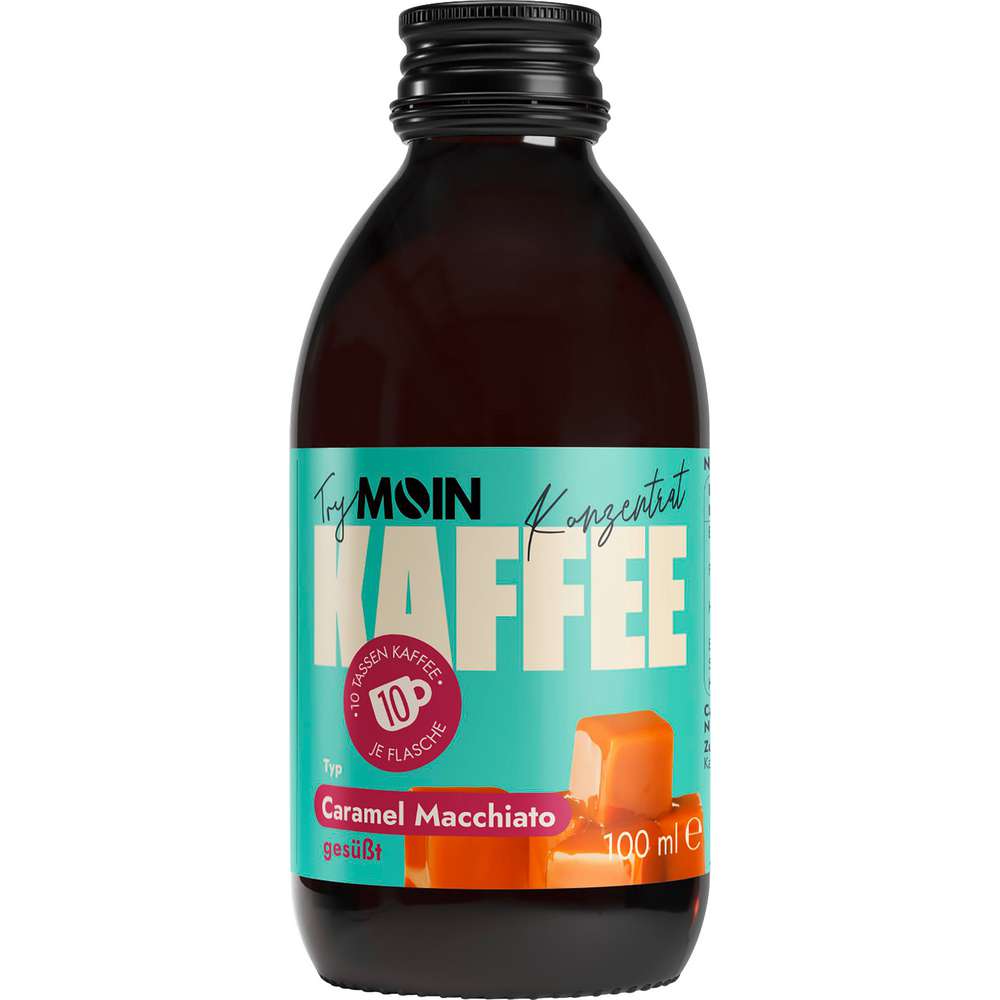 Produktabbildung moin Kaffeekonzentrat, Caramel Macchiato