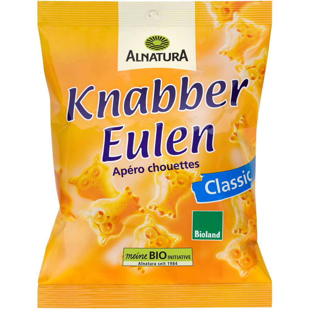 Produktabbildung Alnatura Bio Knabber-Eulen, Classic