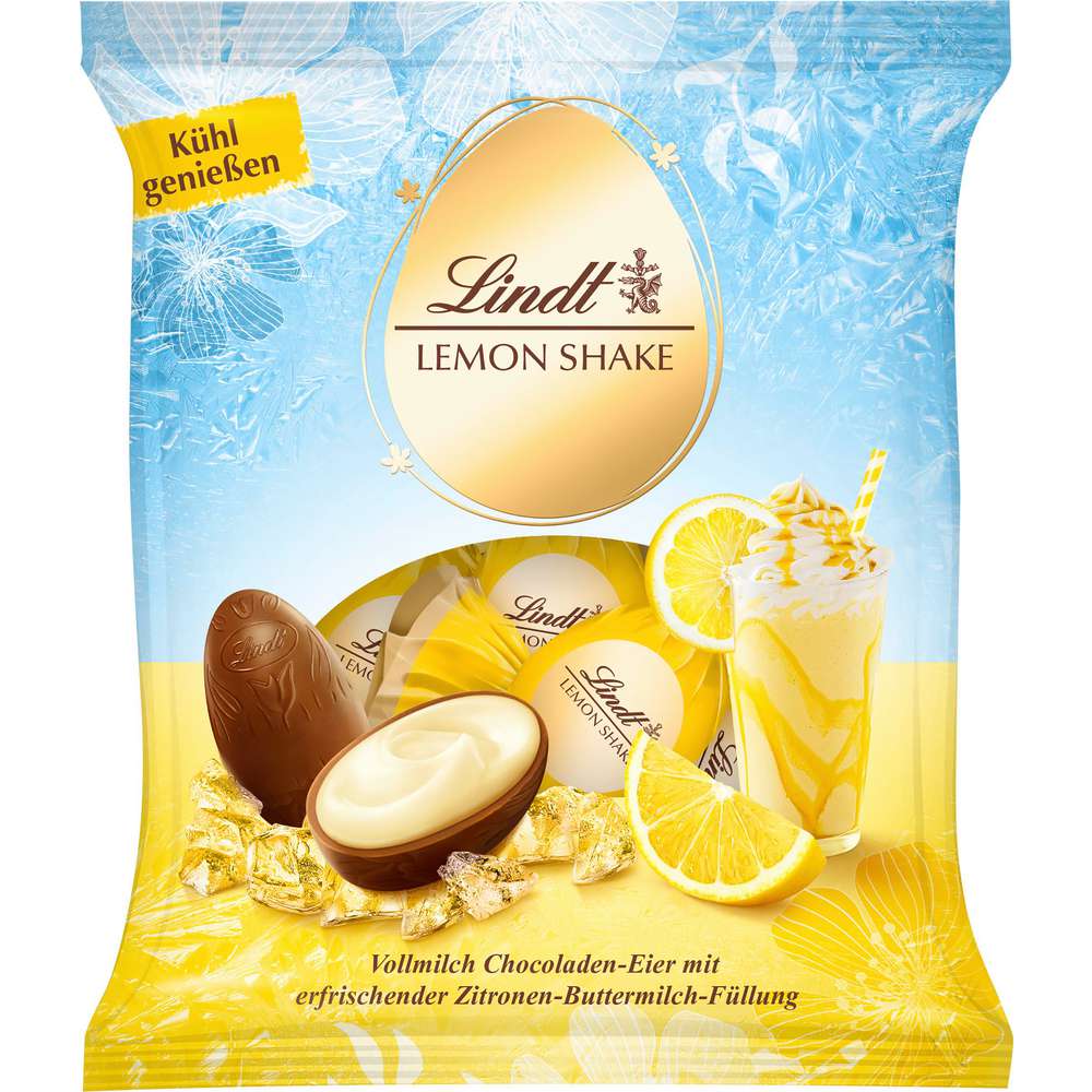 Produktabbildung Lindt Schoko Eier Zitrne/Buttermilch