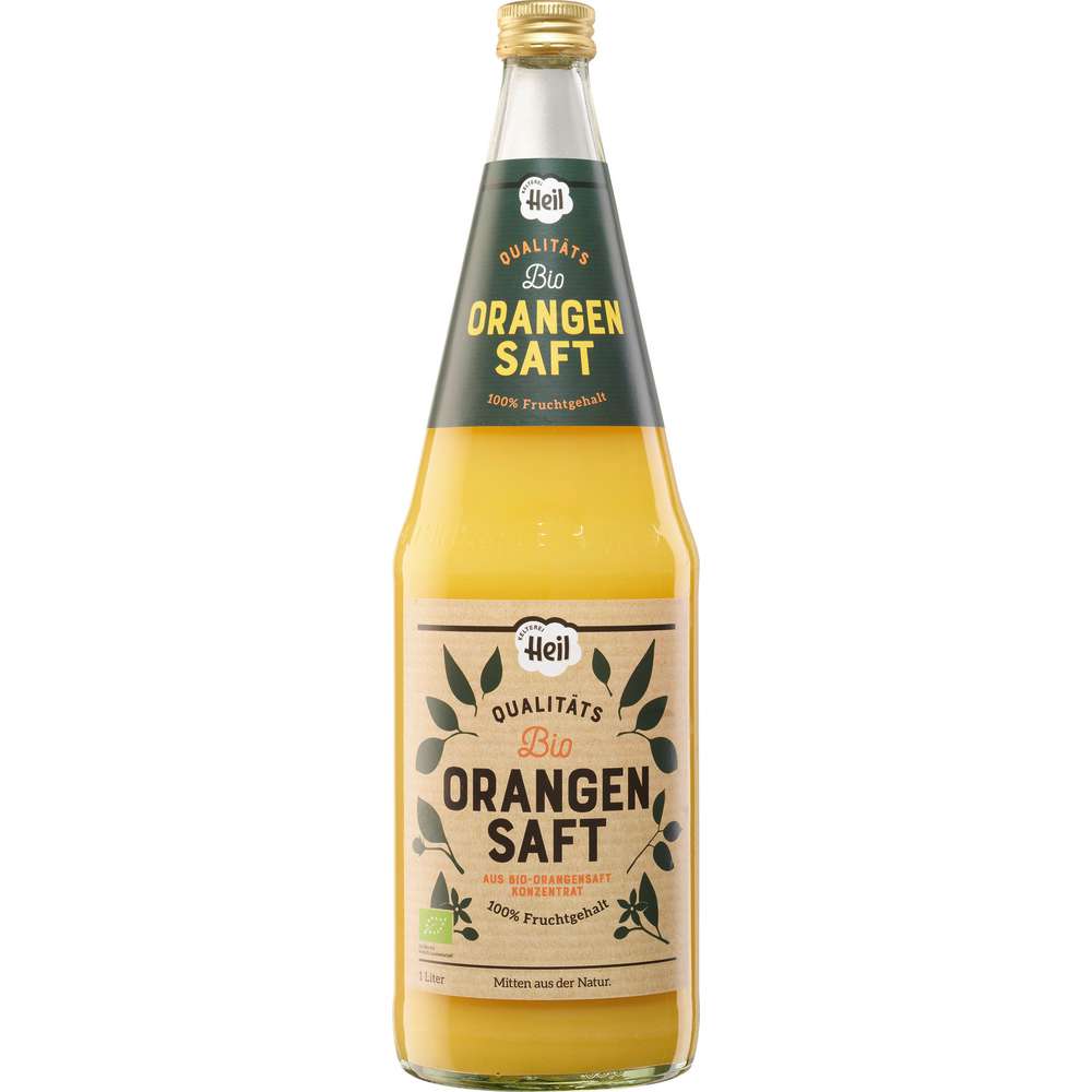 Produktabbildung Kelterei Heil Bio Orangensaft