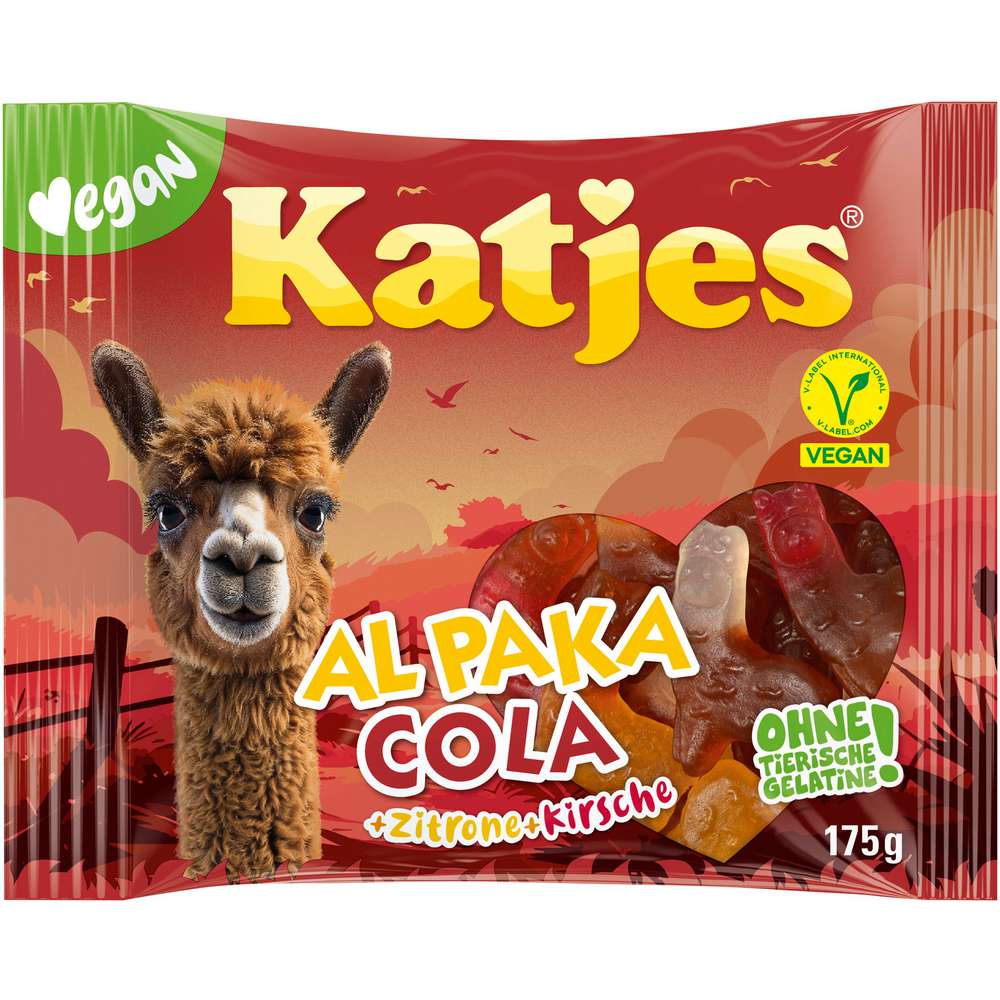 Produktabbildung Katjes Fruchtgummi Al Paka Cola, Vegan