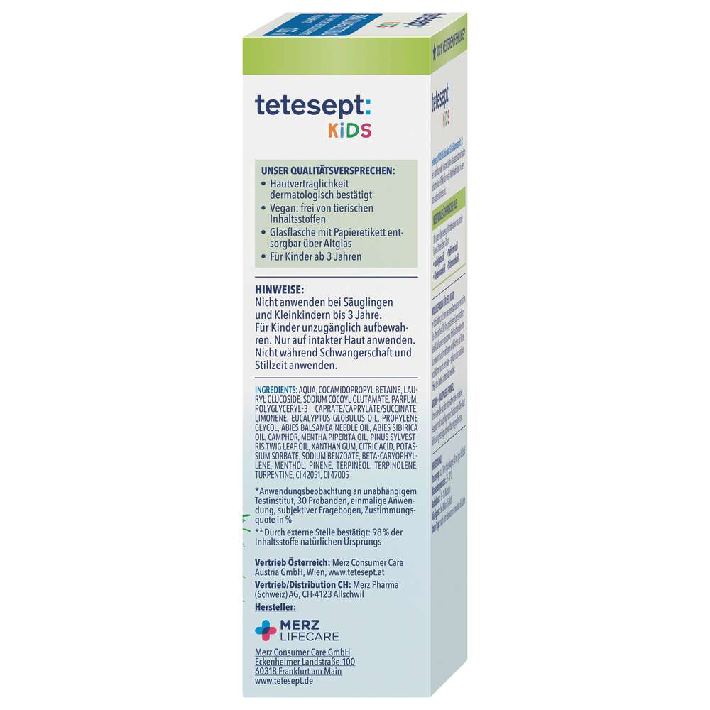 Produktabbildung tetesept Erkältungsbad Kinder, Ätherischen Ölen