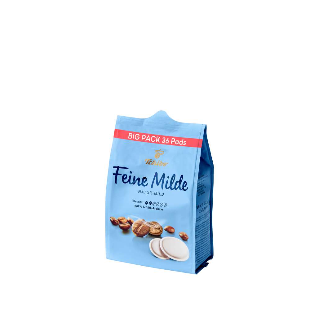 Produktabbildung Tchibo Kaffeepads Feine Milde, Natur-Mild