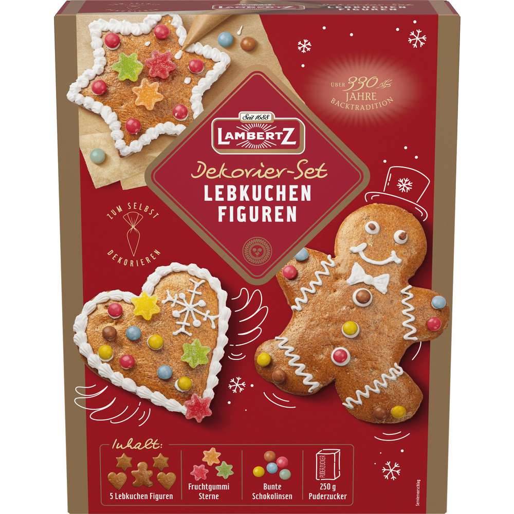 Produktabbildung Lambertz Lebkuchen-Dekorier-Set