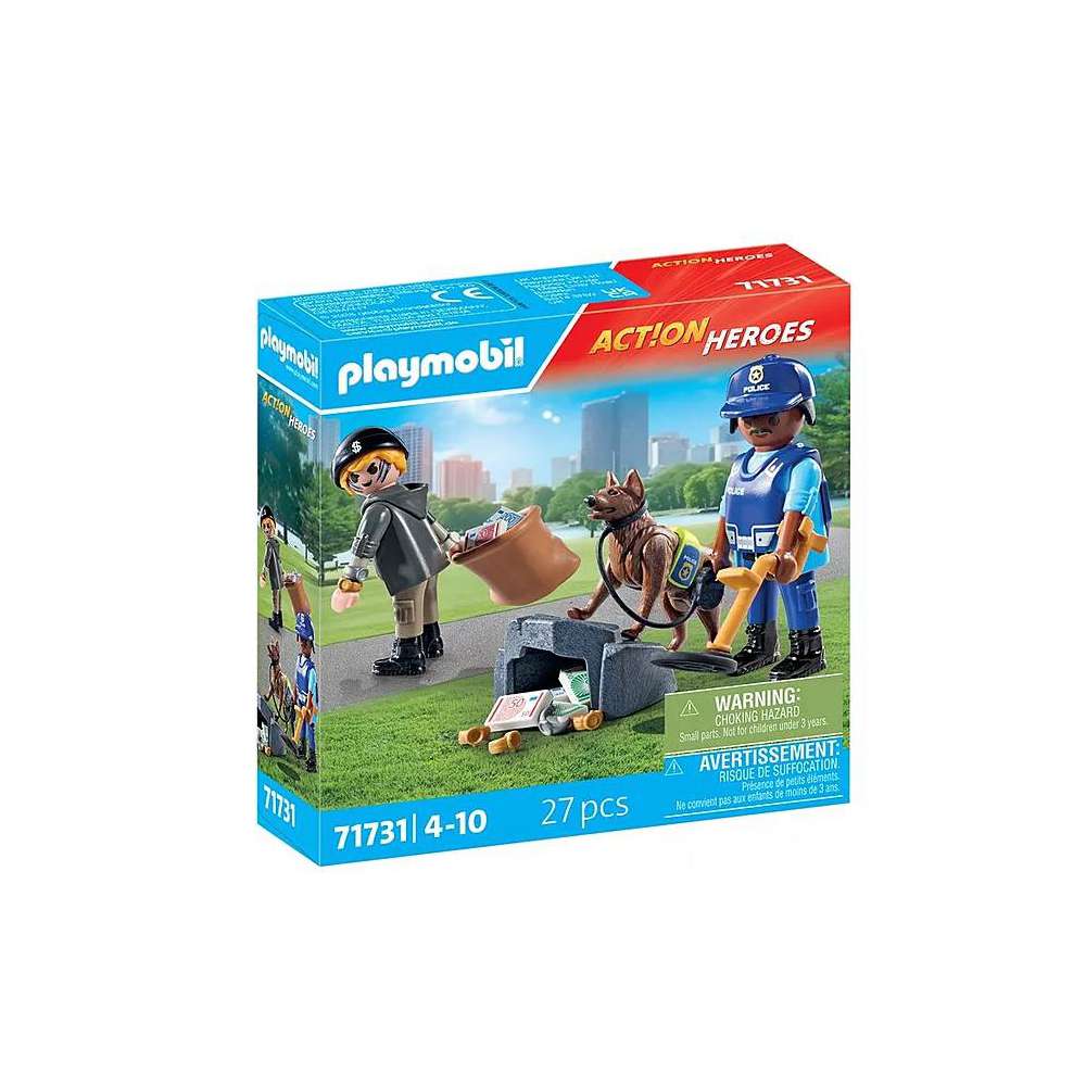 Produktabbildung Playmobil 71731 Spurensuche mit Hund