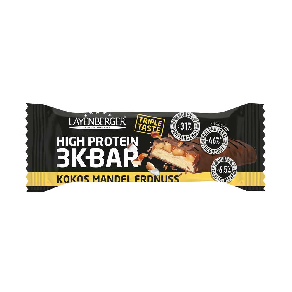 Produktabbildung Layenberger Protein Riegel High Protein 3K-Bar, Peanut Almond-Coconut