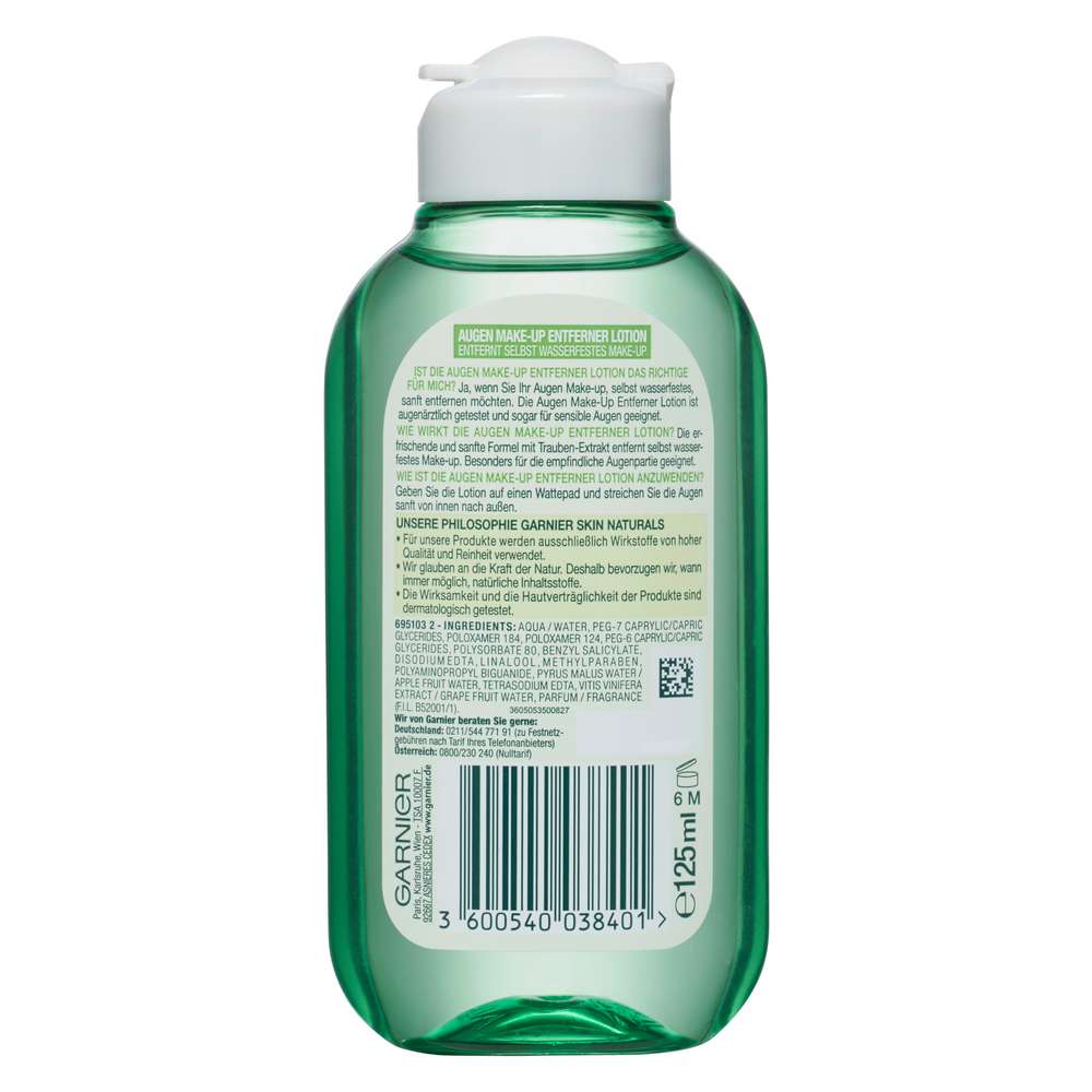 Produktabbildung Garnier Clean & Fresh Augen Make-Up Entferner