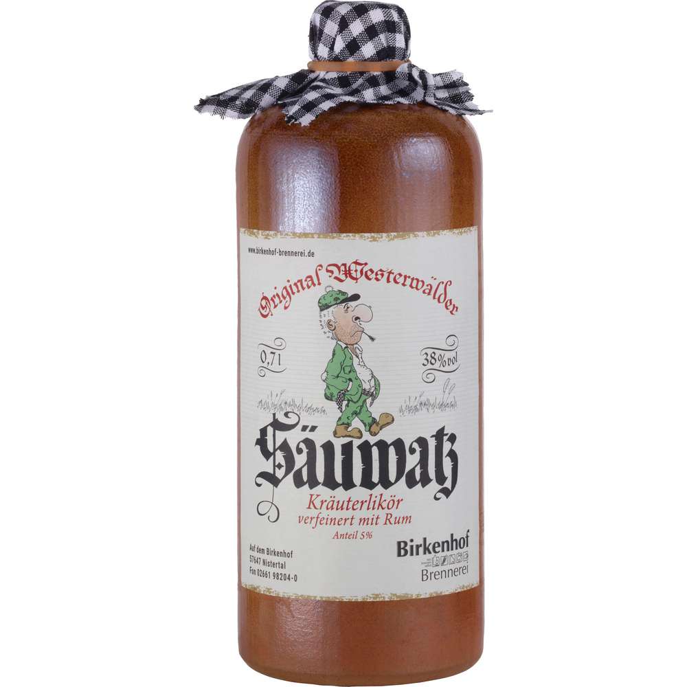 Produktabbildung Birkenhof Kräuterlikör mit Rum 38%