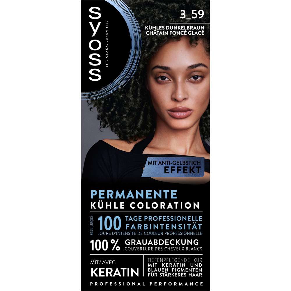 Produktabbildung Syoss Haarfarbe 3_59 Kühles Dunkelbraun