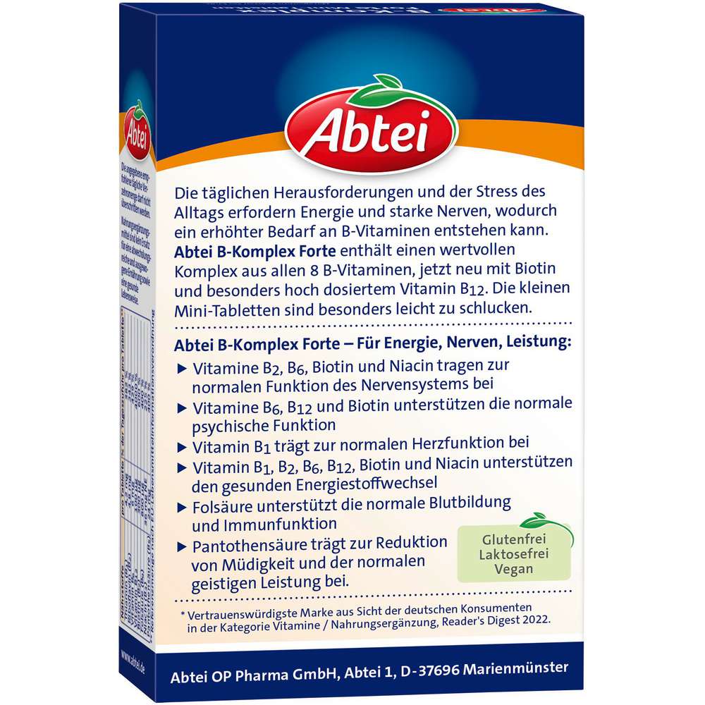 Produktabbildung Abtei B-Komplex Forte