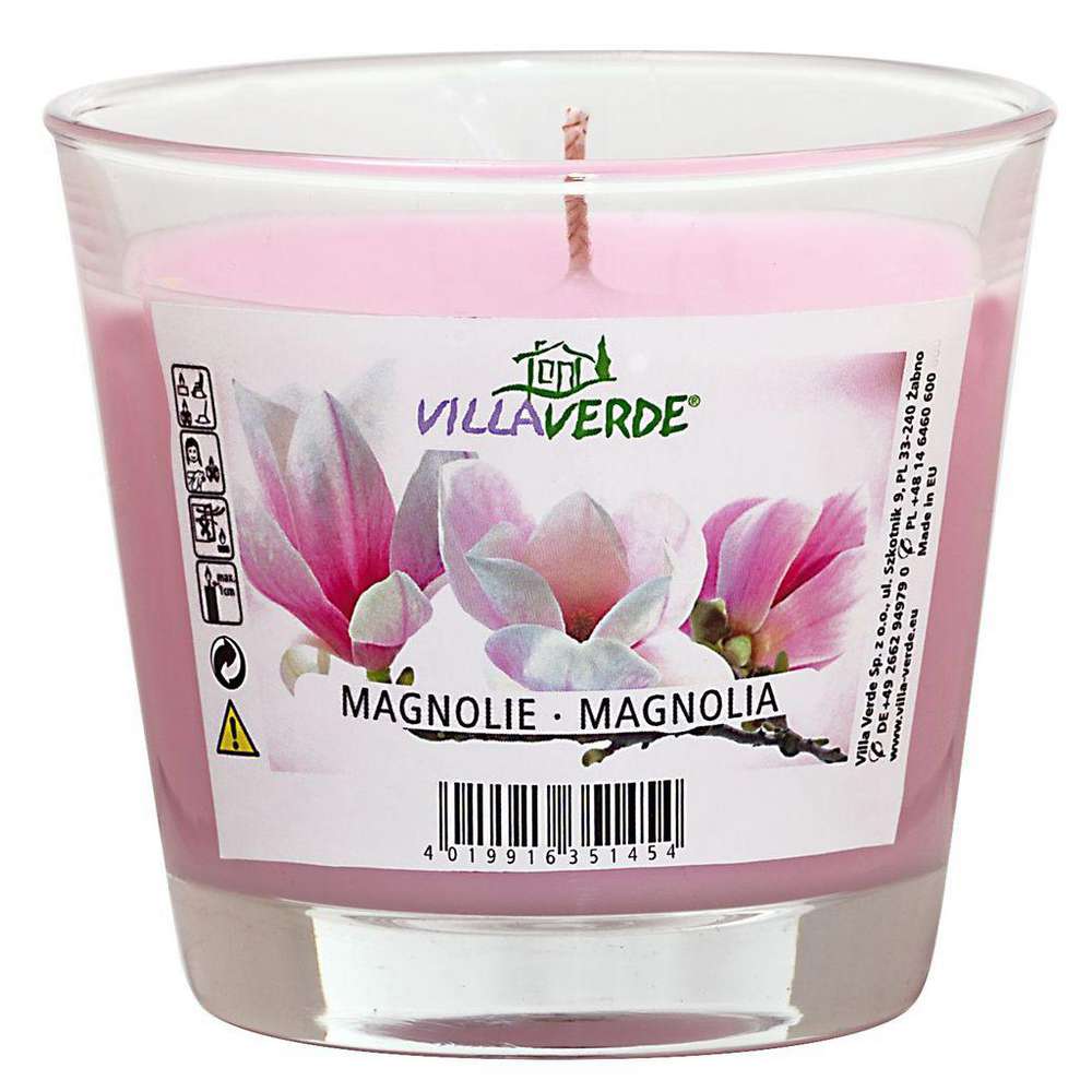 Produktabbildung Villa Verde Duftkerze im Glas, Magnolie