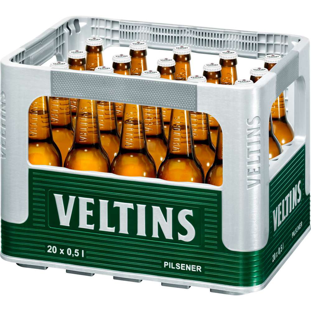Produktabbildung Veltins Pilsener Bier Langhals, 4,8 %  (20x 0,500 Liter)