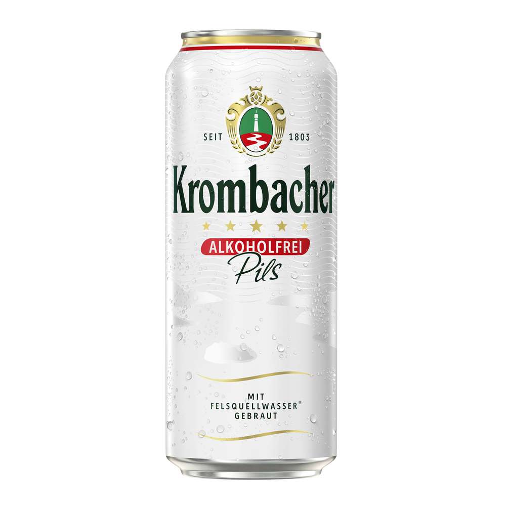 Produktabbildung Krombacher Pilsener alkoholfrei