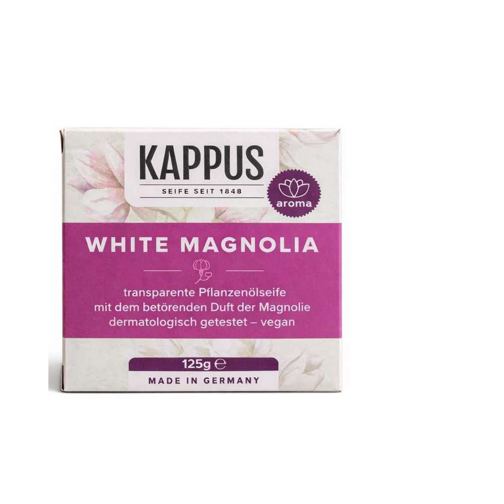 Produktabbildung Kappus White Magnolia Pflanzenölseife