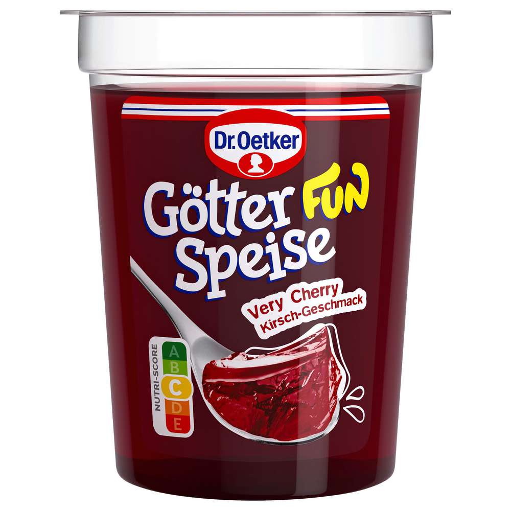 Produktabbildung Dr. Oetker Götterspeise Kirsch-Geschmack