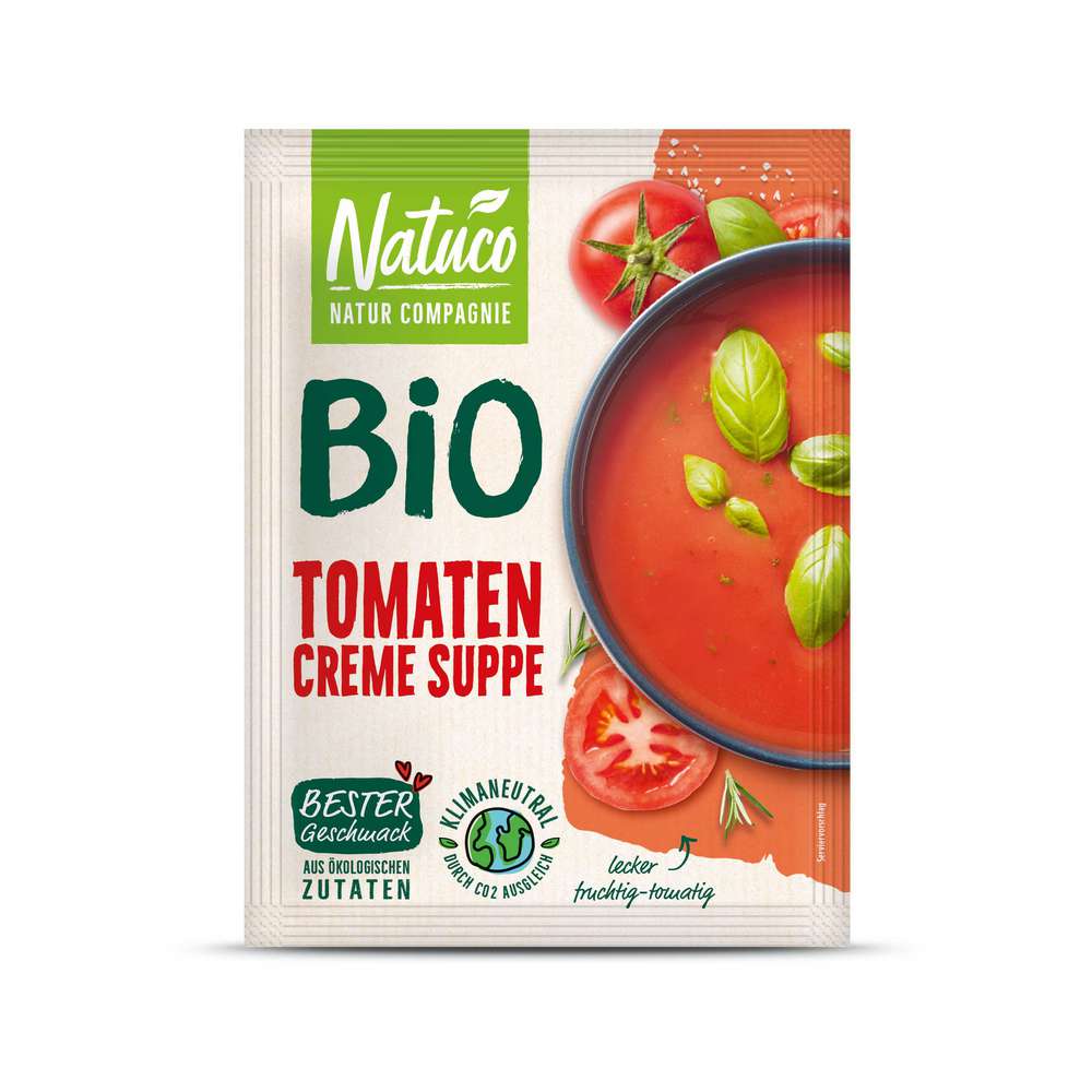 Produktabbildung Natuco Bio Tomatencreme Suppe