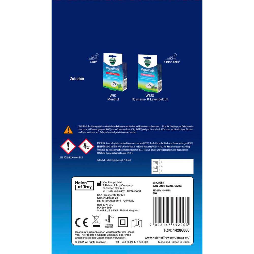 Produktabbildung Wick Inhalator