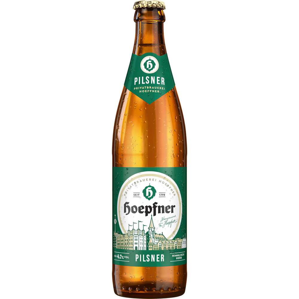Produktabbildung Höpfner Pilsener Bier 4,7%