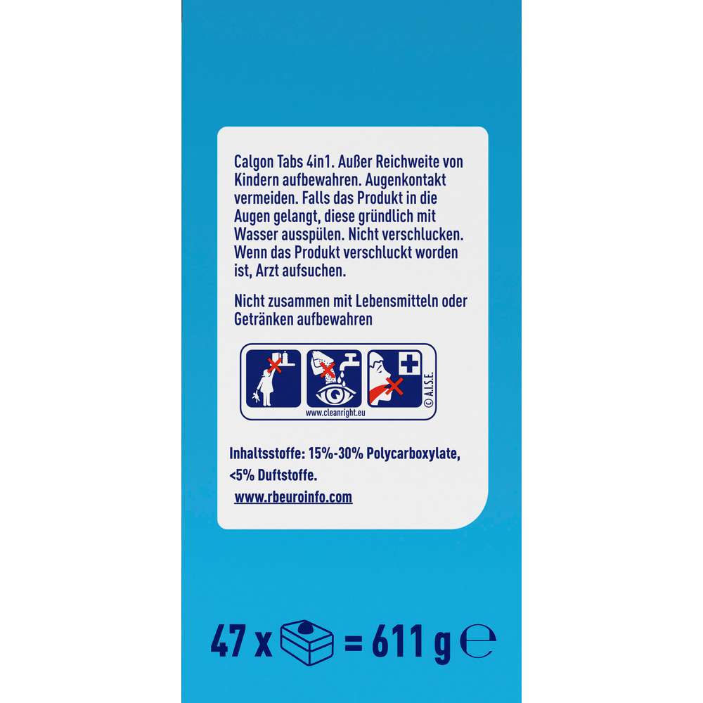 Produktabbildung Calgon Power Tab 4in1