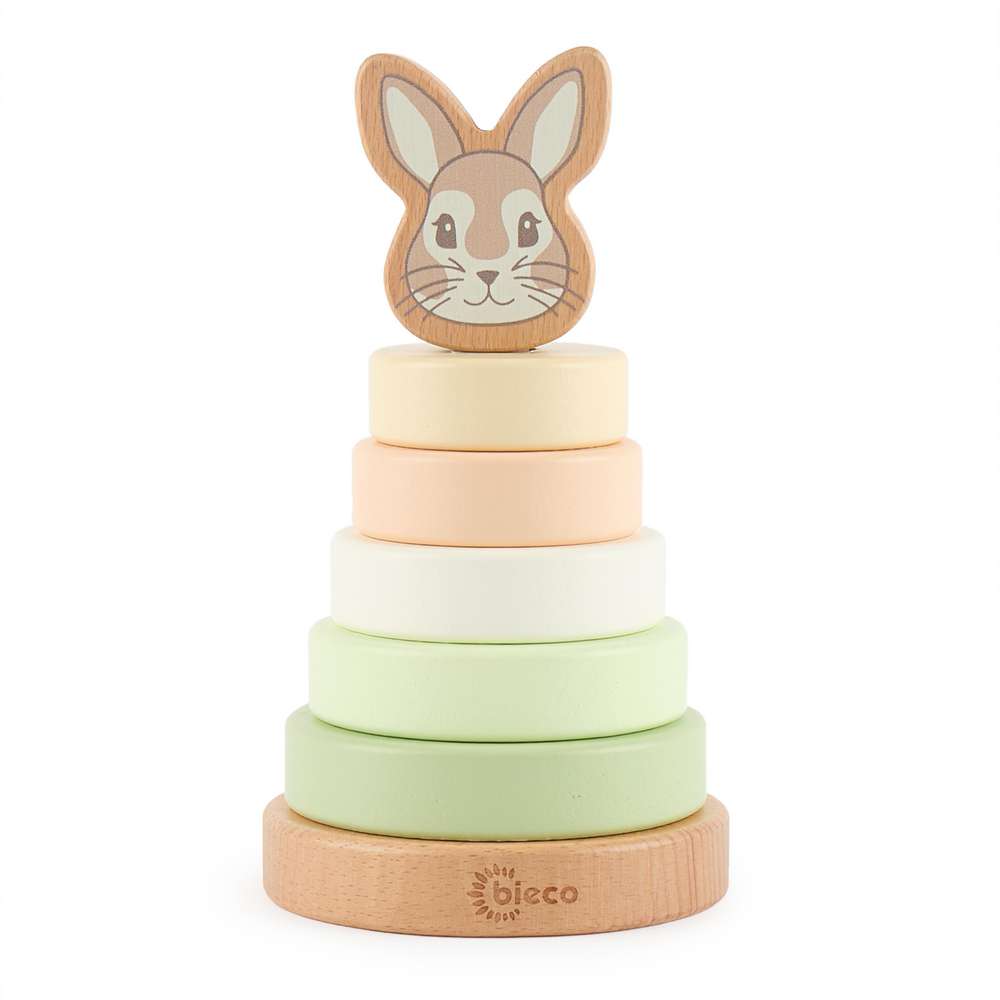 Produktabbildung Bieco Stapelturm Hase Fine