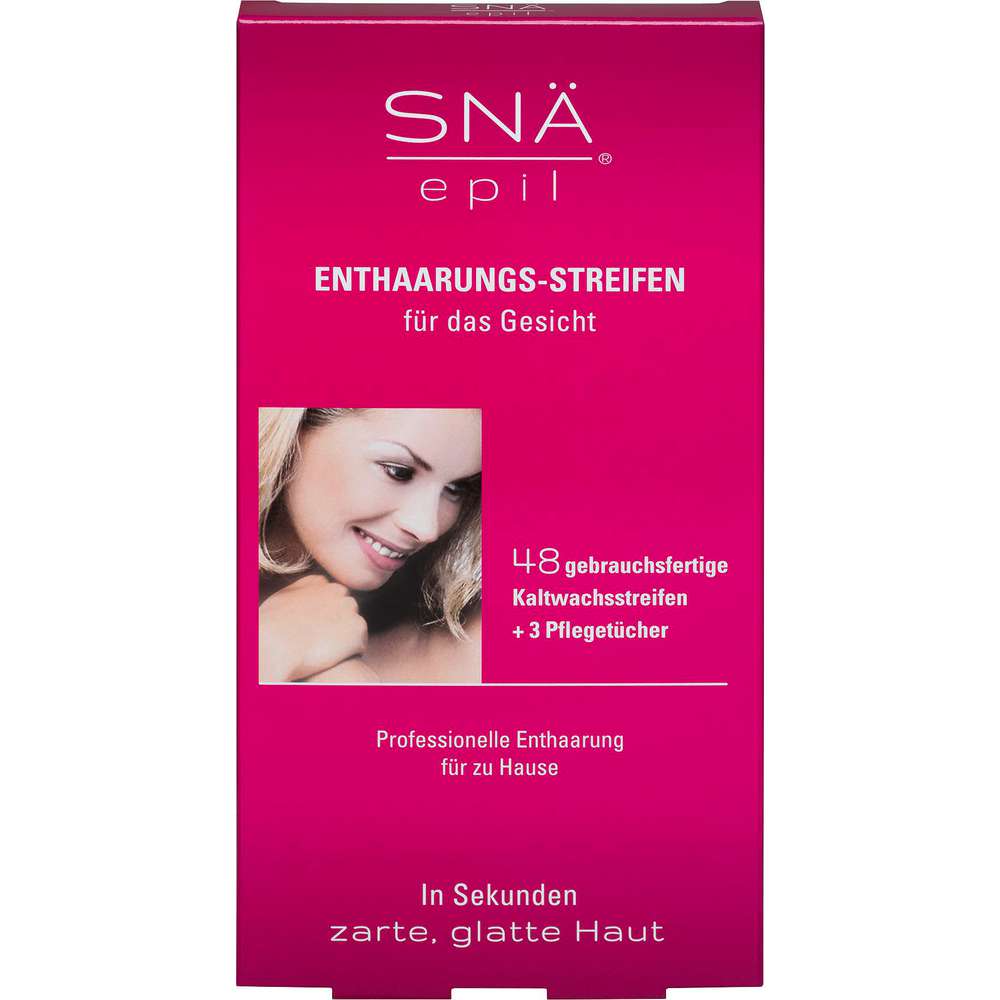 Produktabbildung Snä Epil Enthaarungsstreifen, Gesicht