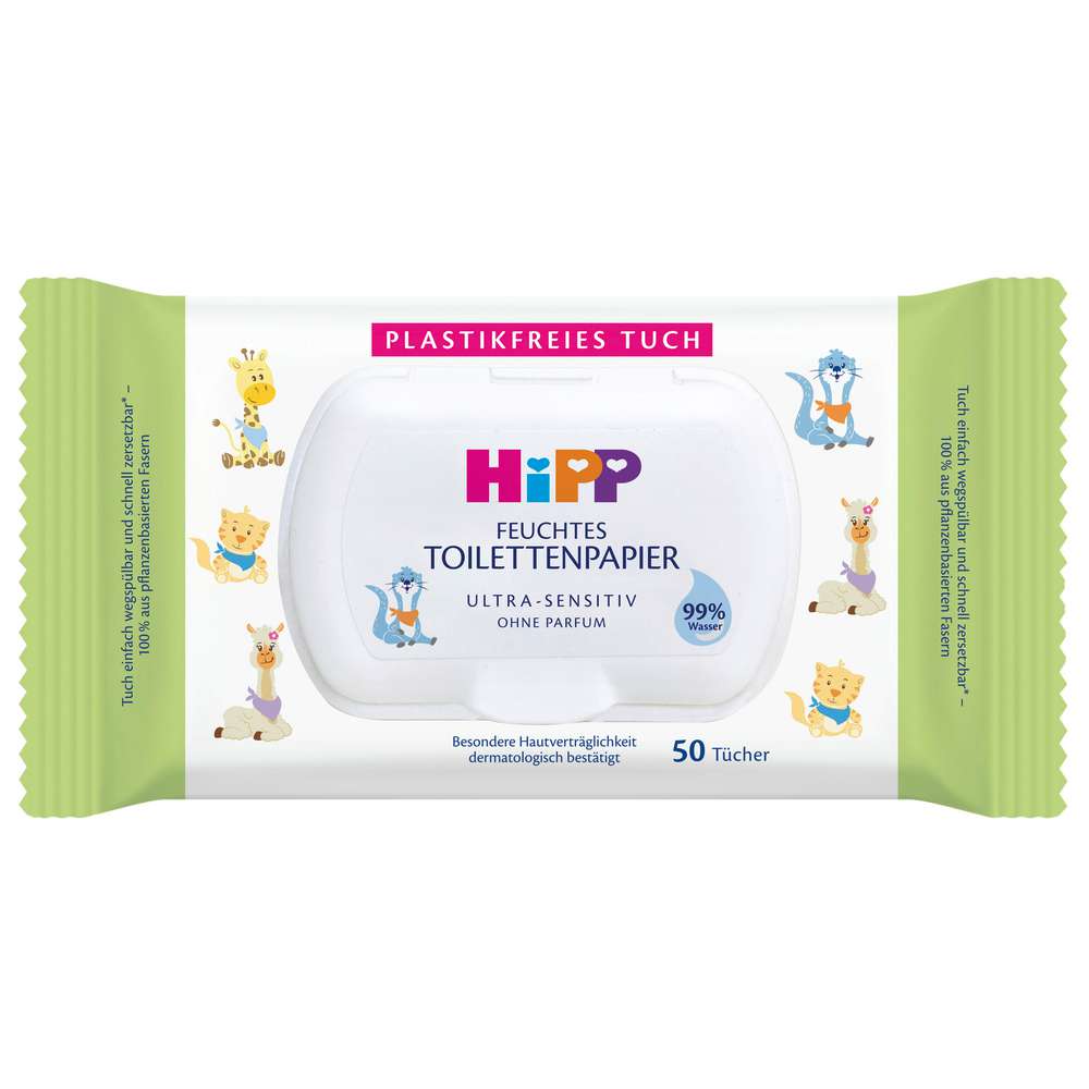 Produktabbildung Hipp Babysanft Feuchtes Toilettenpapier