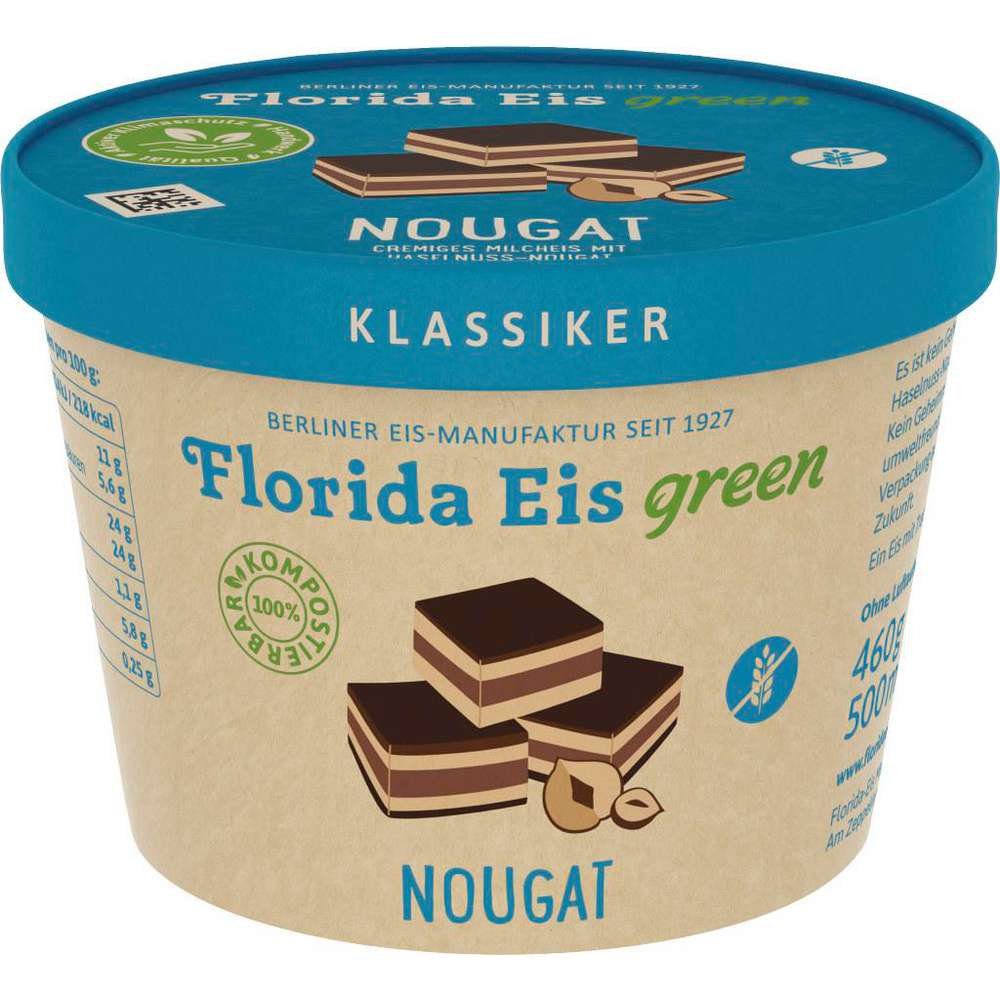 Produktabbildung Florida Eis Haselnussnougat Milcheis