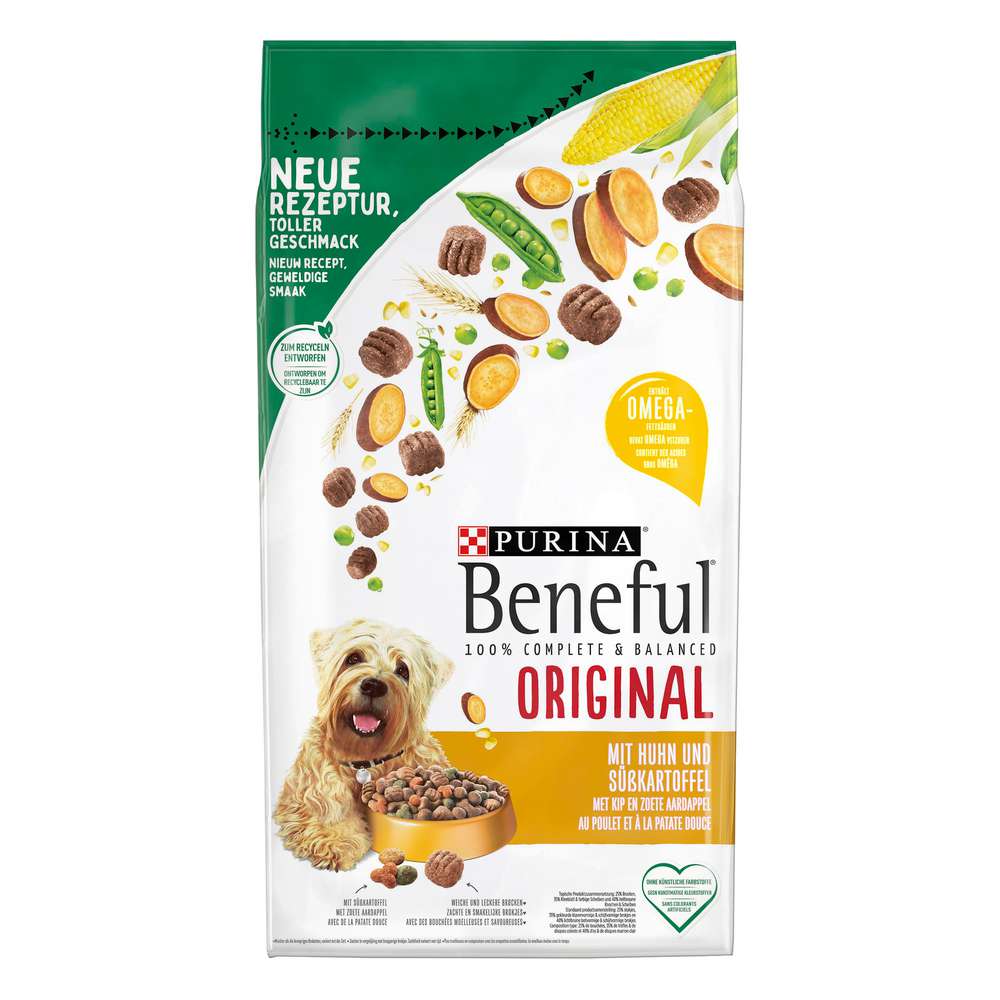 Produktabbildung Purina Hunde-Trockenfutter, Original Huhn/Süßkartoffel