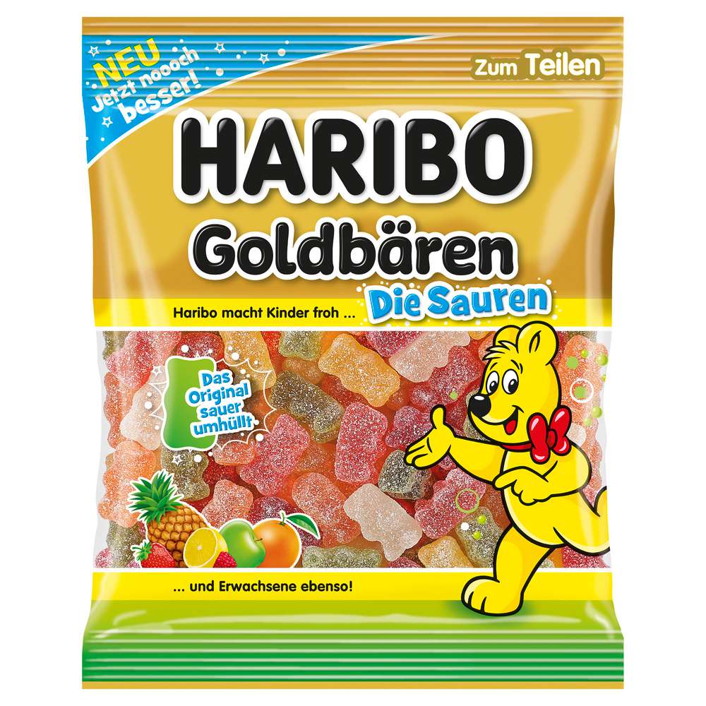 Produktabbildung Haribo Fruchtgummi Goldbären Die Sauren