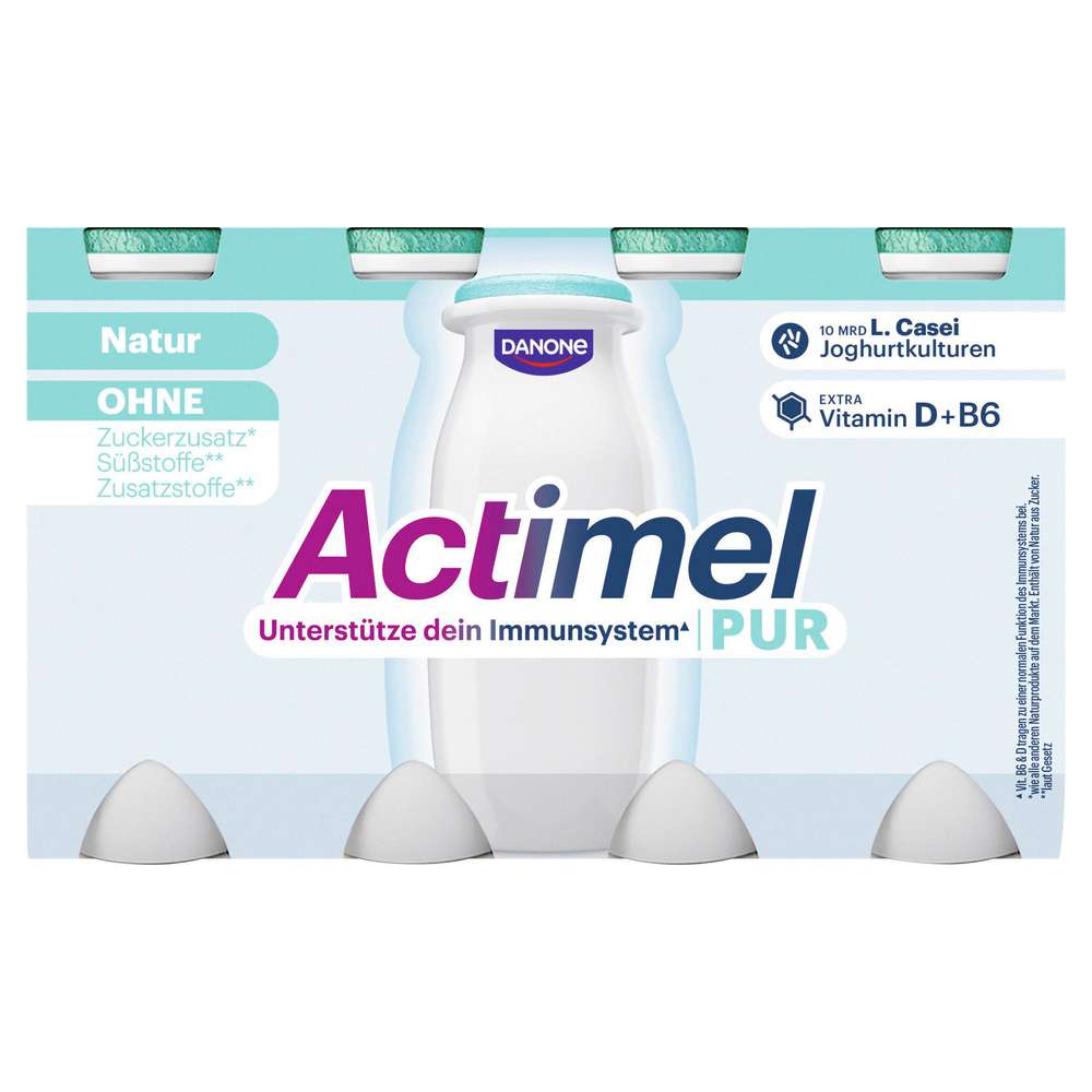 Produktabbildung Danone Actimel Trinkjoghurt, Pur