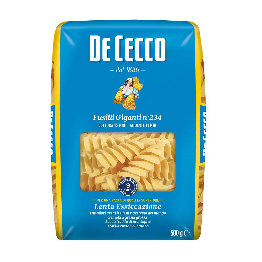 Produktabbildung De Cecco Nudeln, Fusilli Giganti