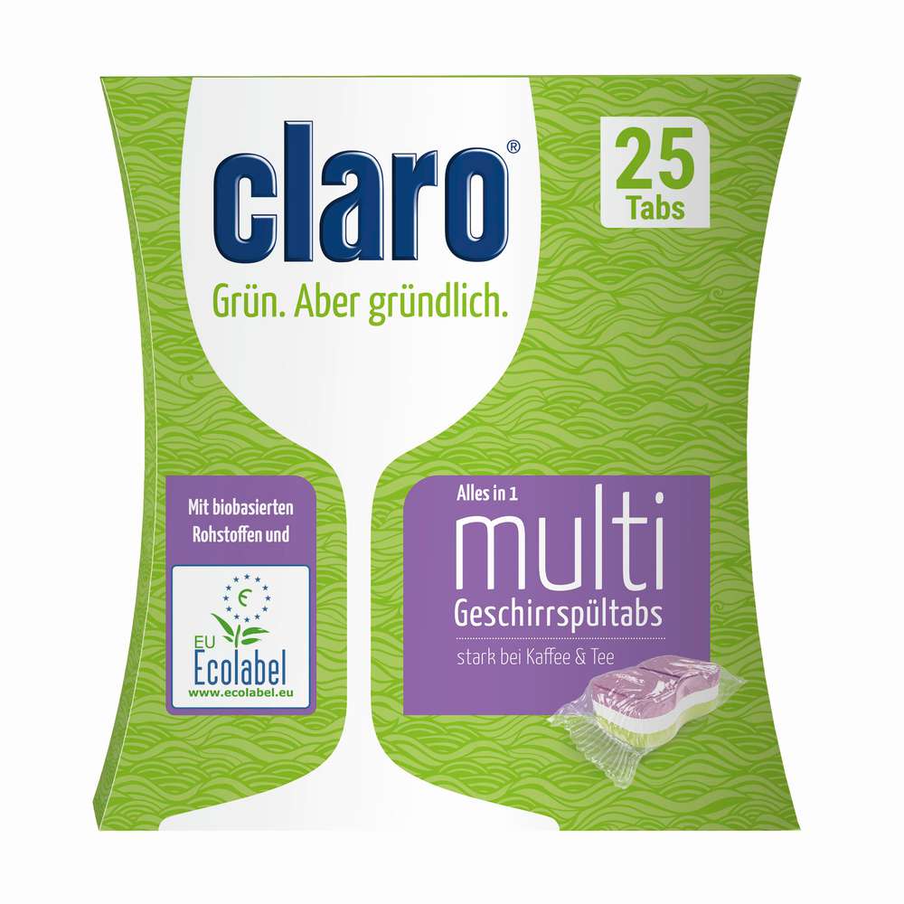 Produktabbildung claro Geschirrspül-Tabs Multi