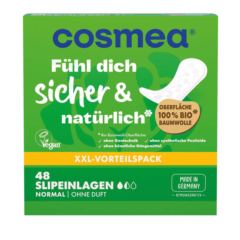Produktabbildung Cosmea Bio Comfort Slipeinlagen, Normal