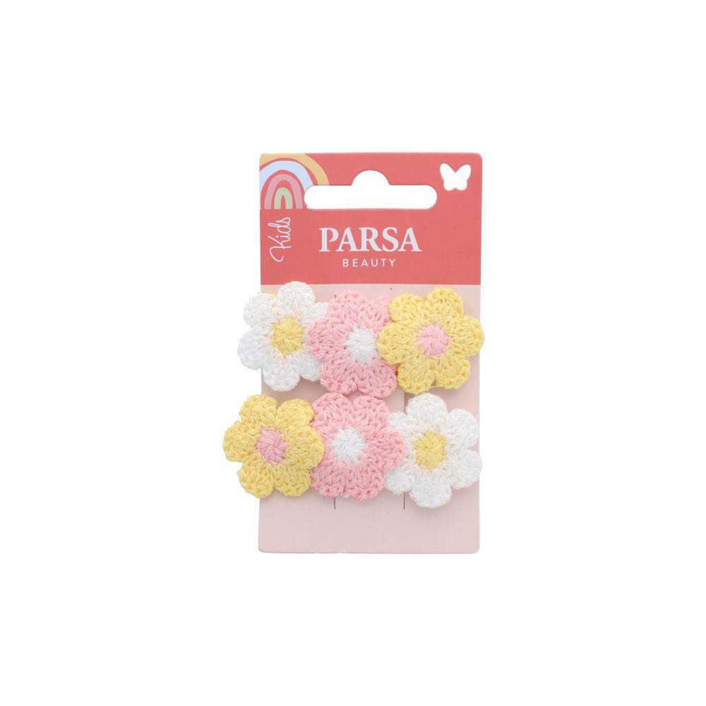 Produktabbildung Parsa Haarclip mit gehäkelten Blumen