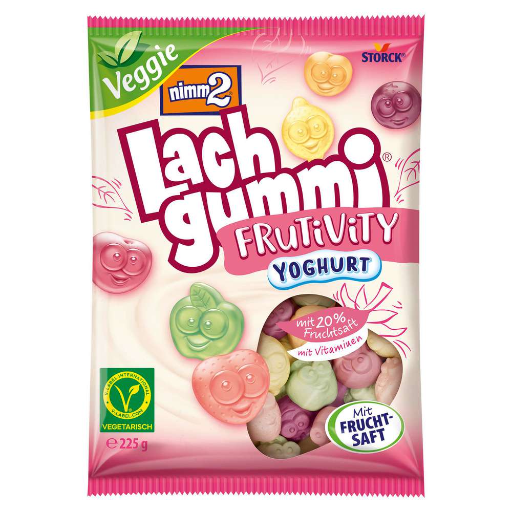 Produktabbildung Nimm2 Lachgummi Frutivity Yoghurt