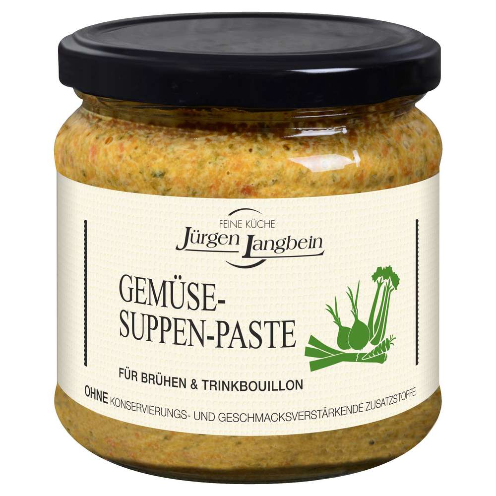 Produktabbildung Jürgen Langbein Gemüse-Suppen Paste