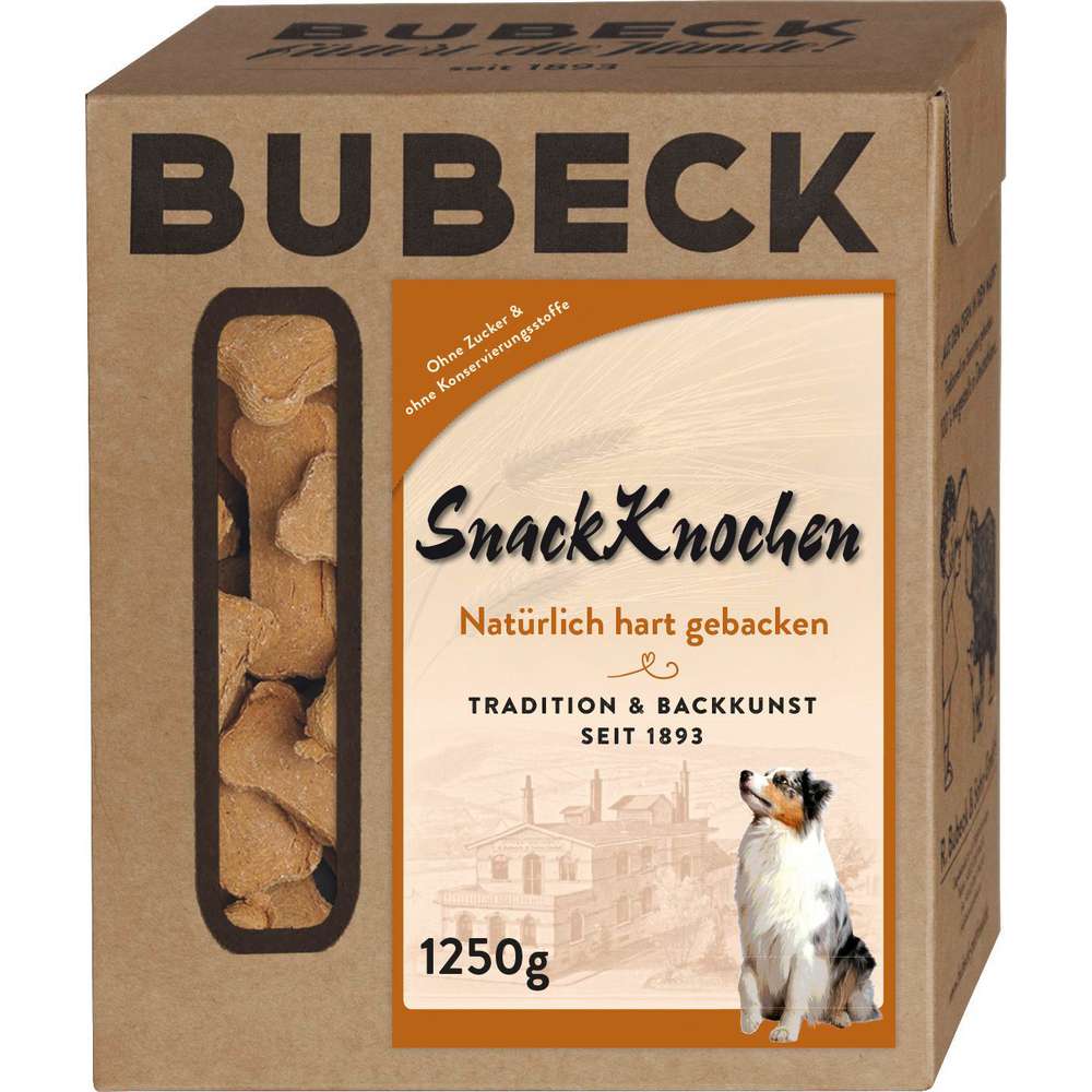 Produktabbildung Bubeck Hunde-Snack Knochen