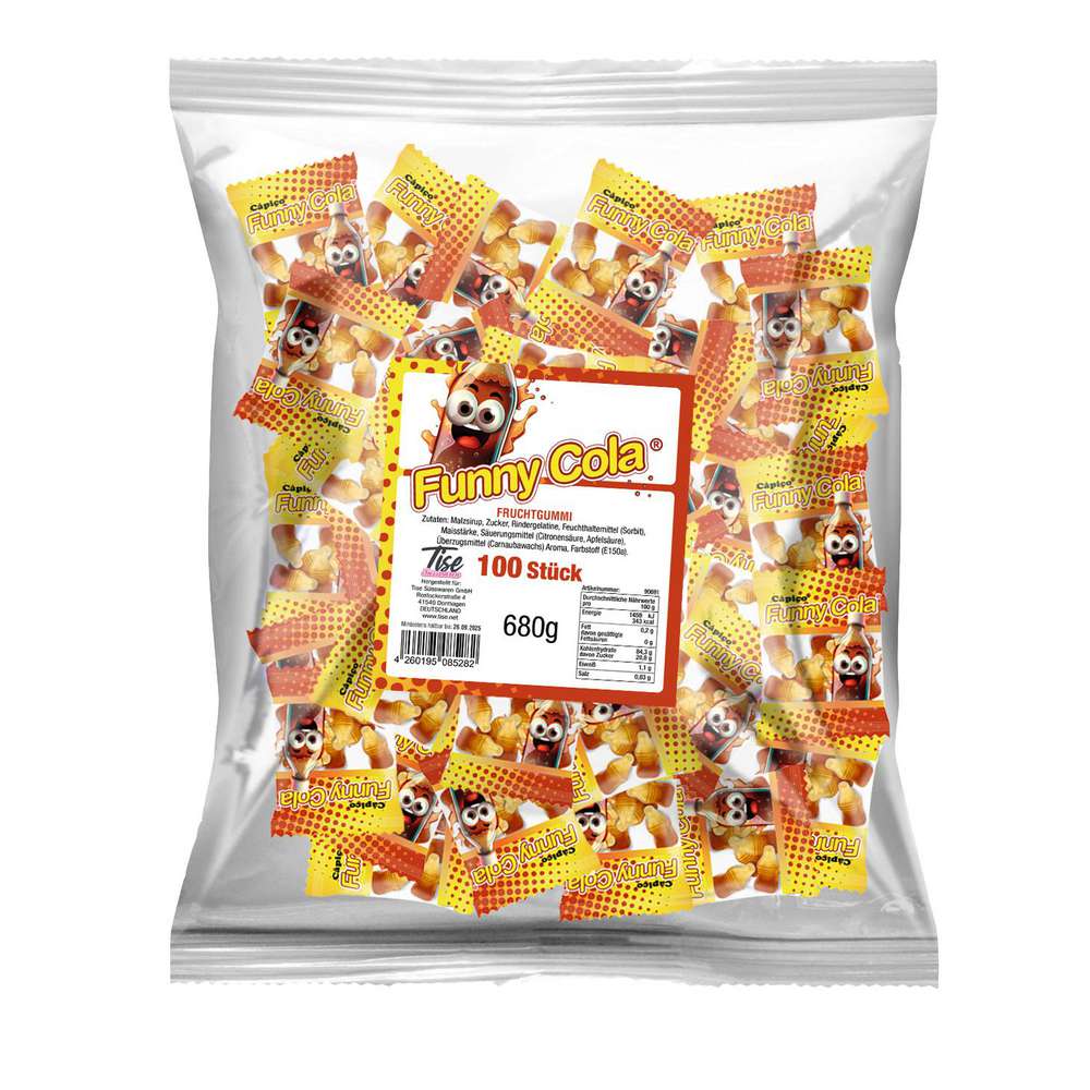 Produktabbildung Tise Funny Cola Fruchtgummi