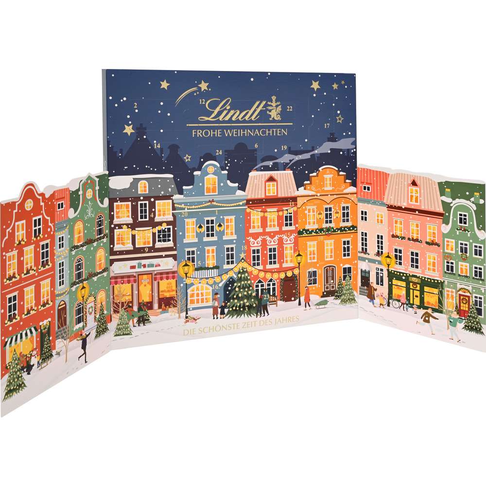 Produktabbildung Lindt Adventskalender Winterhäuser