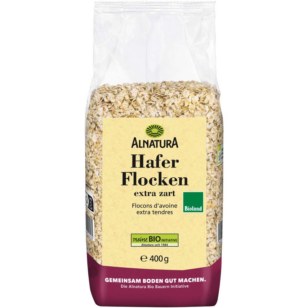 Produktabbildung Alnatura Bio Haferflocken, extra zart