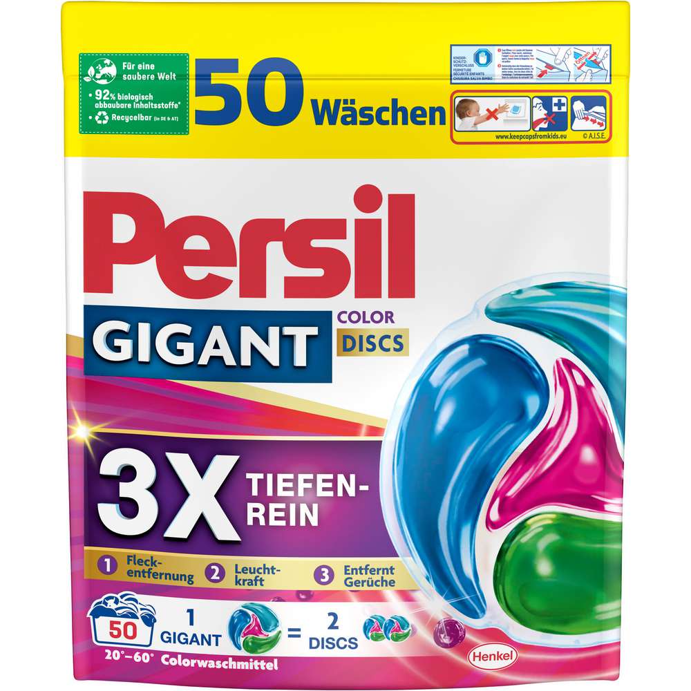 Produktabbildung Persil Color-Waschmittel Discs Gigant