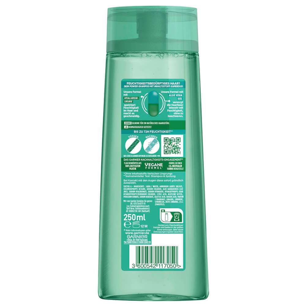 Produktabbildung Garnier Shampoo Fructis, Aloe Hydra Bomb