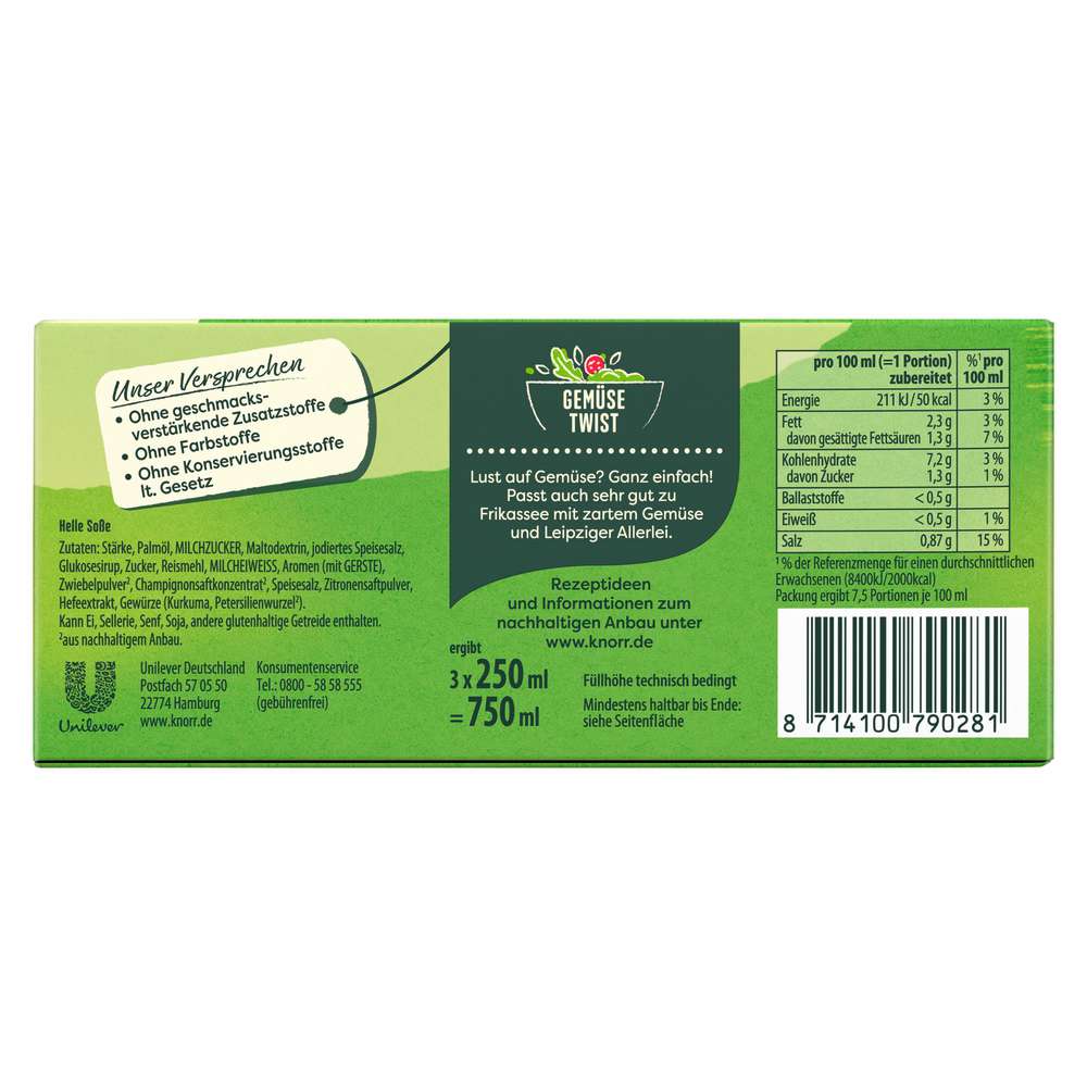 Produktabbildung Knorr Helle Soße