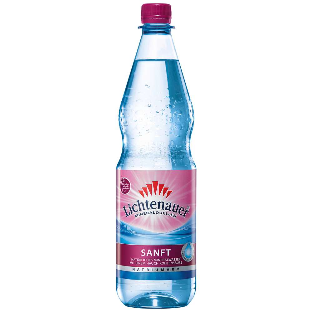 Produktabbildung Lichtenauer Mineralwasser, Sanft