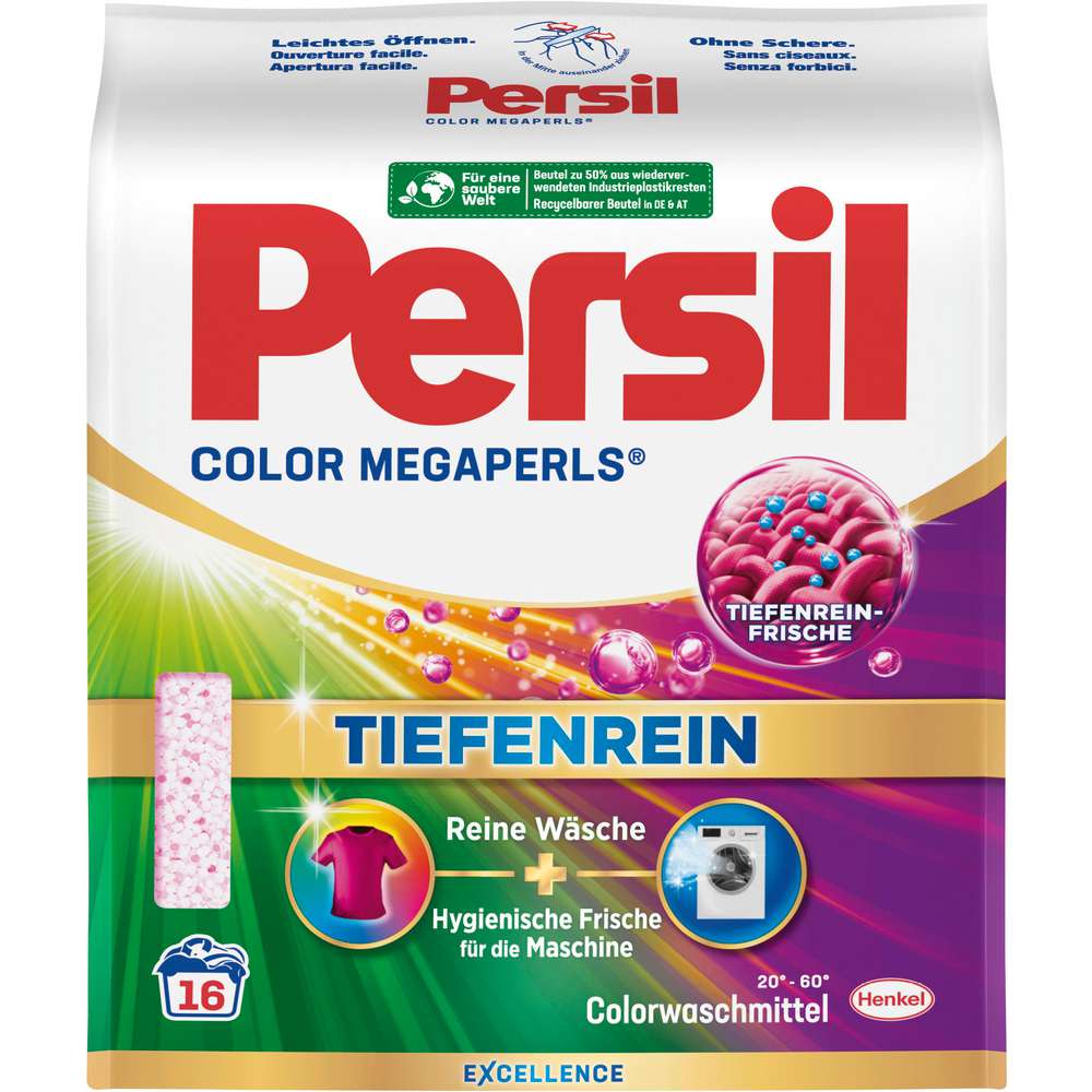 Produktabbildung Persil Color-Waschmittel, Megaperls, Tiefenrein