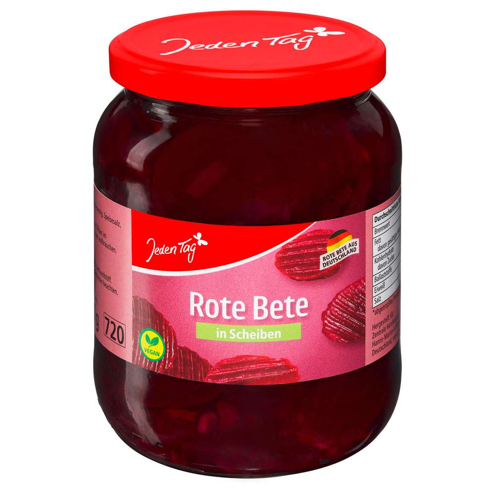 Produktabbildung Jeden Tag Rote-Bete in Scheiben