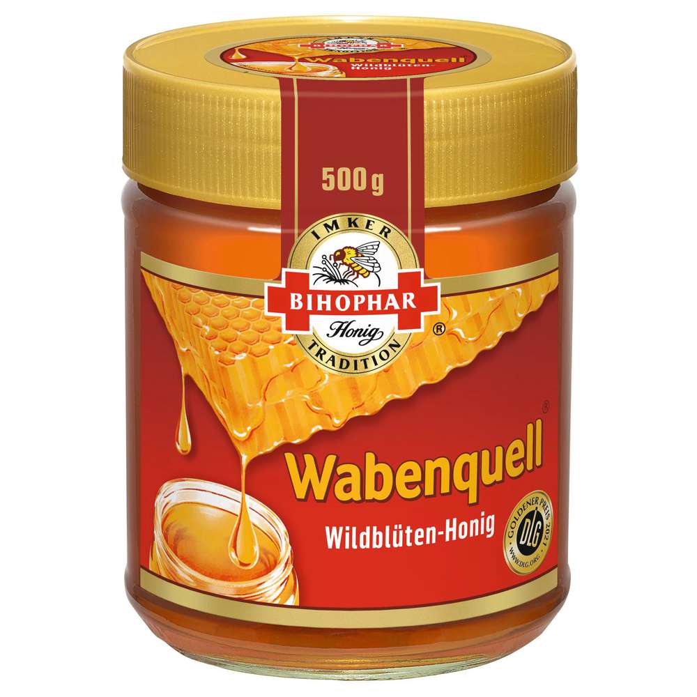 Produktabbildung Bihophar Wildblüten-Honig