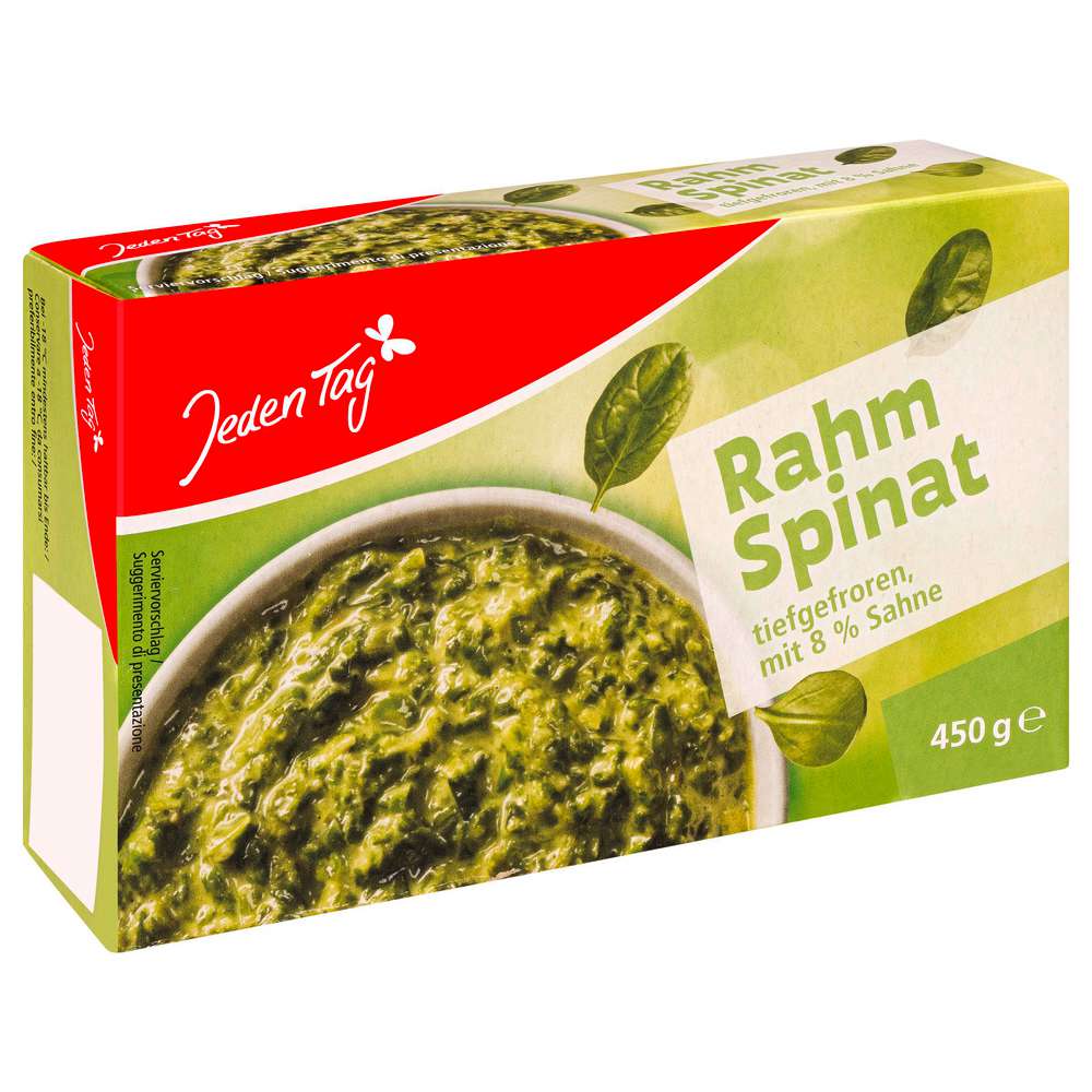 Produktabbildung Jeden Tag Rahmspinat, tiefgekühlt
