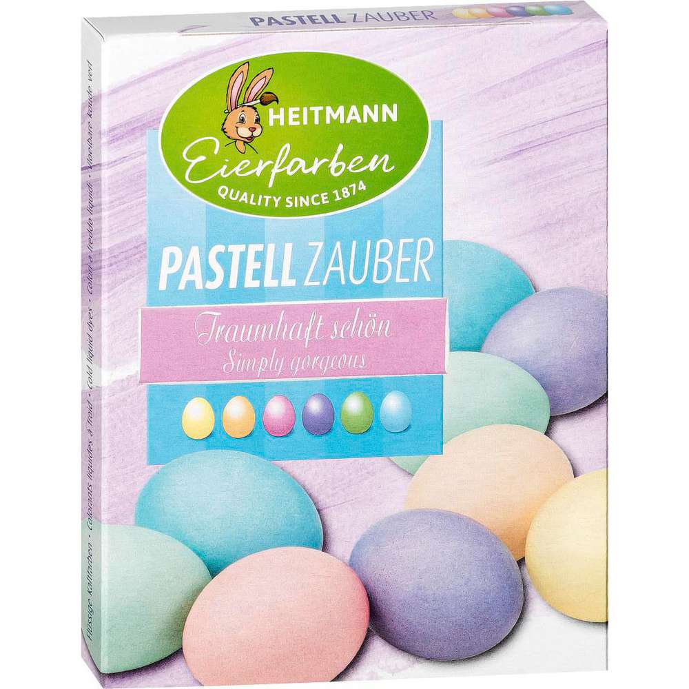 Produktabbildung Heitmann Eierfarben, Pastell Zauber